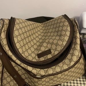 Gucci diaper bag